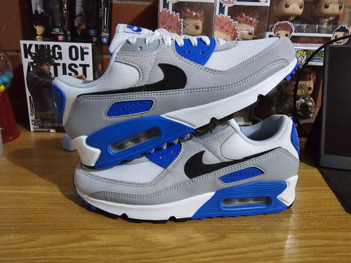 Tenis Nike Air Max 90 Originales Blanco/azul