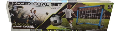 Set De2 Canchas De Futbol Soccer Niños Juguete Pelota