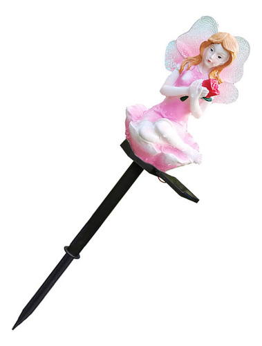 Lámpara Solar Flower Fairy Ground Lampara Exterior
