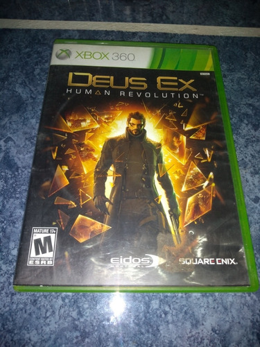 Xbox 360 Live Video Juego Deus Ex Human Revolution 