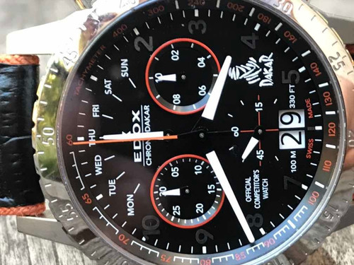 Reloj Edox Dakar - Ed. Limitada - Numerado - Crono - Full !!