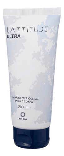 Kit 2 Lattitude Ultra Shampoo Cabelo, Barba E Corpo Hinode