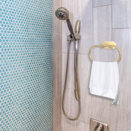 . Toallero For Pared De Baño, Toallero Ovalado