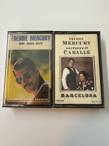 Freddie Mercury Lote Cassette X2 Impecables Estándar (Usado)
