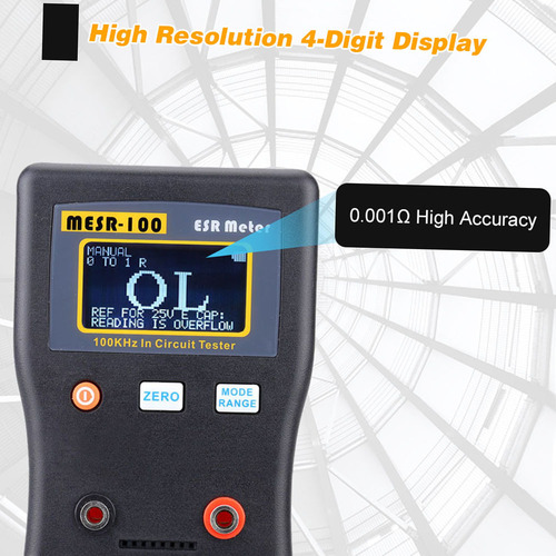 Medidor Esr Mesr-100 Profesional For Capacitores