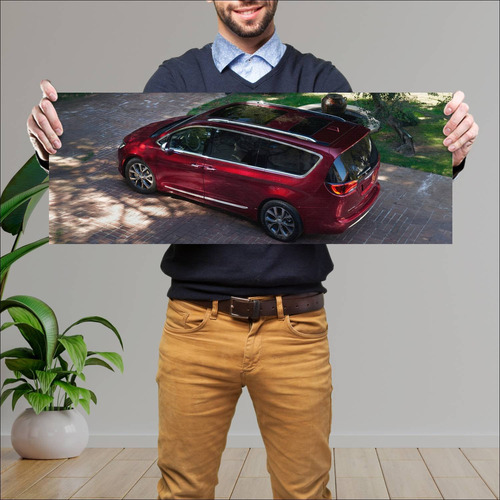 Cuadro 30x80cm Auto 2017 Chrysler Pacifica Limit 55