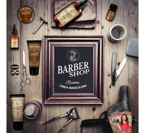Cera Capilar En Gel P/ Barba Y Cabello Barber Shop 40g