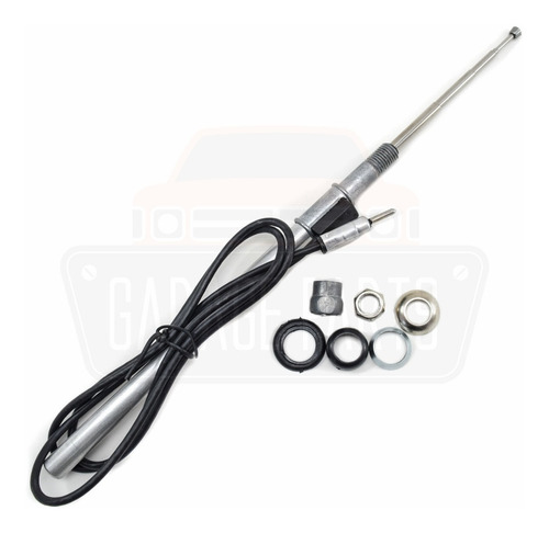 Imagem 2 de 9 de Kit Antena Cromada 4 Estágios + Jogo Capas Pedal Completo Chevette Chevy Marajó Após 86
