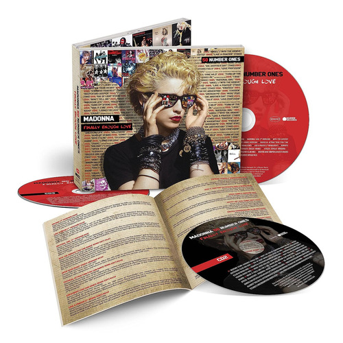 Cd - Finally Enough Love: 50 Number Ones - Madonna (3cds)