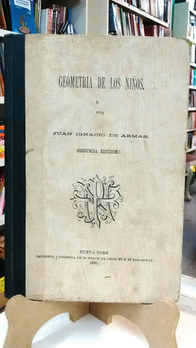 Libro Antiguo 1880 Geometria De Los Niños