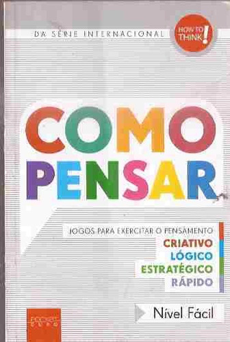 Livro Passatempos Coquetel Como Pensar Nível Fácil Ed. 1