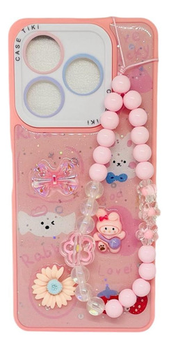 Funda Para V60 Smart / Axon 60 Lite Con Cadena Y Cristal