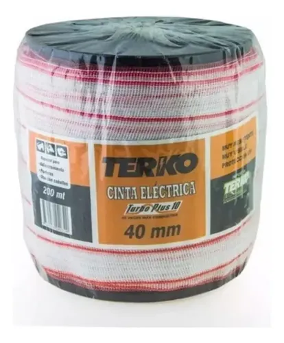 comprar Cinta Eléctrica Para Ganado O Caballos Terko 200 Metros 40mm