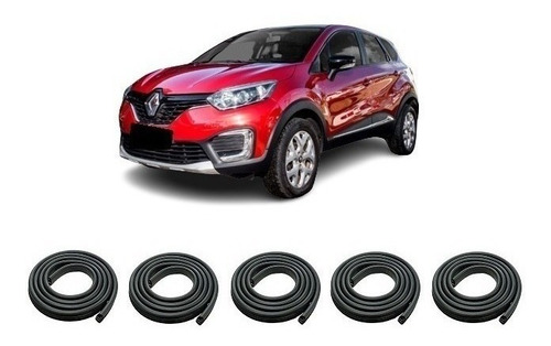 Renault Captur Burletes Puertas Delanteras + Traseras + Baul