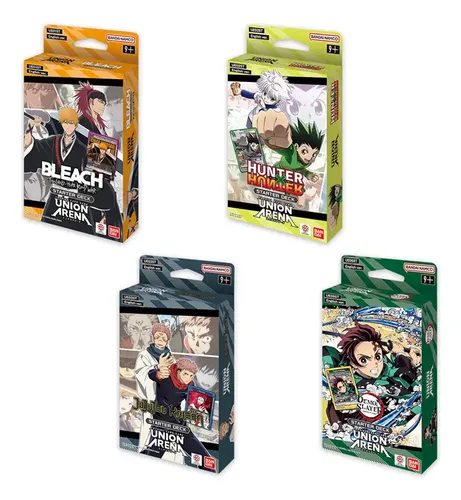 UNION ARENA デッキ　15個　まとめ売り Union Arena Starter Deck Ue03st Jujutsu Kaisen Bandai Inglês