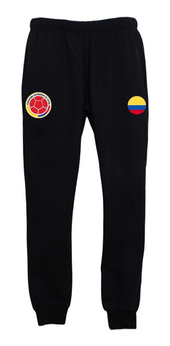 Pantalón Buzo Selección Colombia De Fútbol Algodón