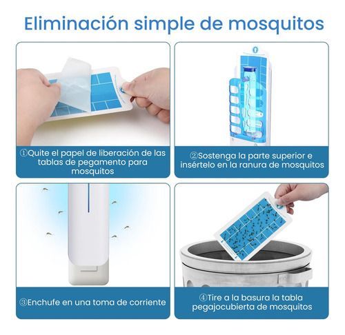 Lampara Mata Mosquitos Trampa Para Insectos Con Luz Uv 9w