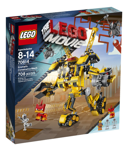 Set De Construcción Lego Movie 70814 Emmet's Construct-o-mec