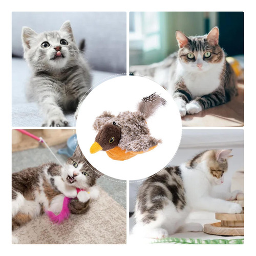 Juguete Para Gatos Con Pájaro Chirriante Juguete Para Pájaro