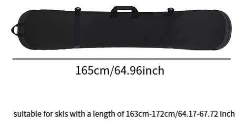 Funda Para Snowboard, Bolsa De Viaje, 165 Centímetros