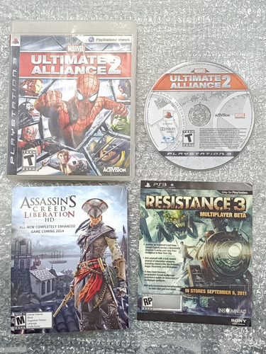 Marvel Ultimate Alliance 2 Ps3 Original (Usado)