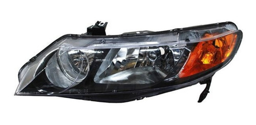 Faro Der O Izq Tyc Honda Civic 06/11