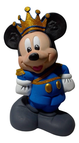 Paq 6 Alcancias Mickey Mouse Rey Mickey Mouse Rey Azul