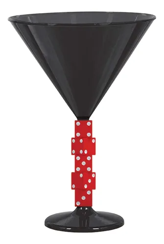 7 Onza Negro Rojo 1 Pc