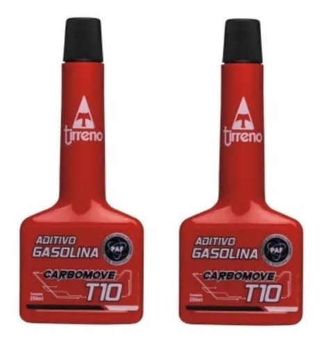 Aditivo Gasolina 250ml Via Tanque De Combustível Tirreno C/2