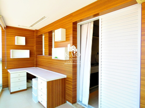 Imagem 19 de 26 de Apartamento Mobiliado 170m² 3suites Ar Condicionado Hidro 4vagas+depósito