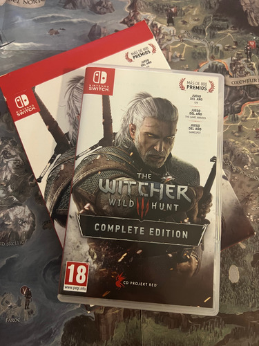 The Witcher 3 Wild Hunt Switch - Mapa Fisico