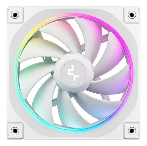 Ventilador Gamer Deepcool Fl12 Argb 120mm 2150rpm Pwm Blanco