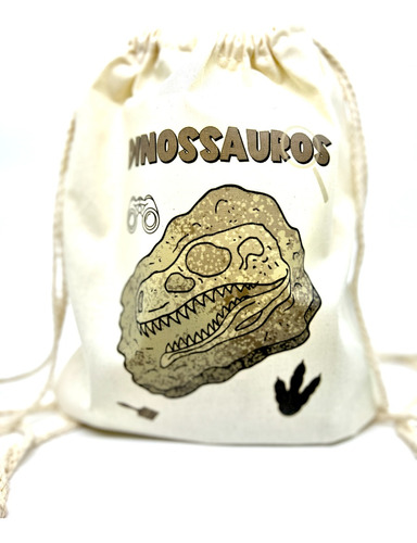 Kit Paleontólogo Dinossauro Aventura Com Ecobag Grande 