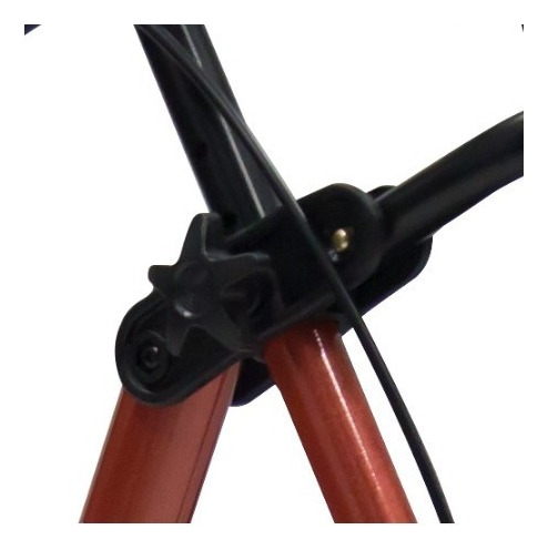 Andadera Rollator Plegoo Kd Asiento De Aluminio Sencilla