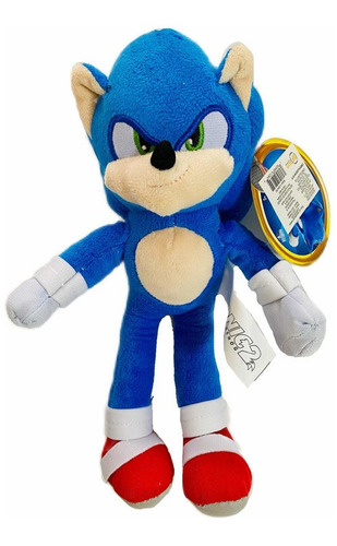 Sonic Peluche Original 23 Cm Sonic 2 El Erizo