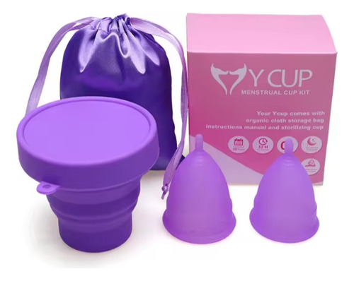 Kit Copa Menstrual + Aplicador