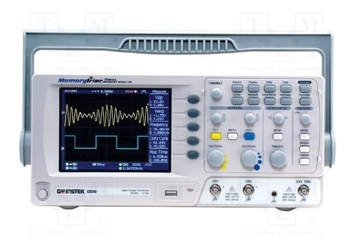 Osciloscópio Dig 70mhz 2canais 1gsa/s Tela 5,7 Colorida