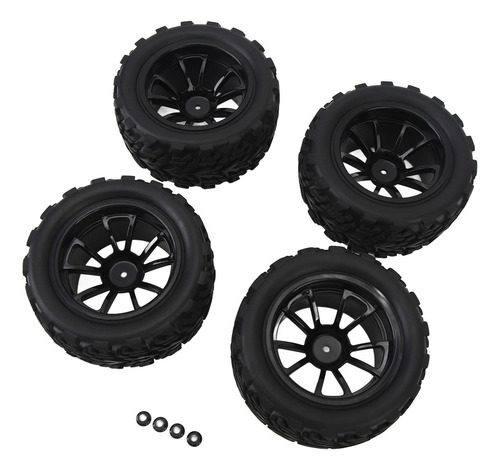 Llantas De Goma Rc Car 1/10, 4 Unidades, Universales, 10 Rad