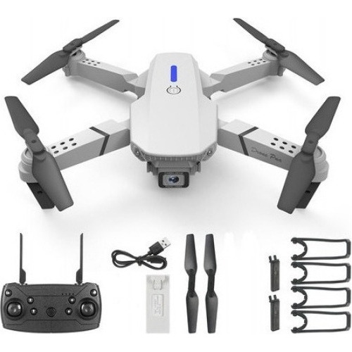 Cámara Mini Drone Grande Angular Wi-fi Barato + 2 Morcegos