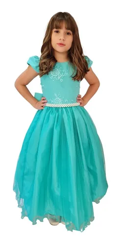 Vestido infantil festa de casamento 2025