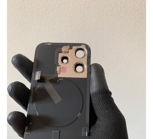 Tanpa Traseira Para iPhone 15 Pro Original Retirada Preta
