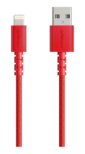 Cable Para iPhone Powerline Select+ Lightning De 0.9m Rojo