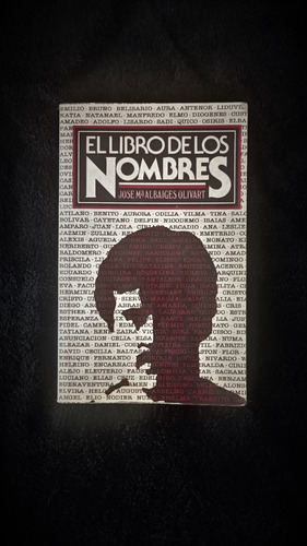 El Libro De Los Nombres. José Ma. Albaiges Olivart.