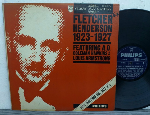 Fletcher Henderson - 1923-1927 - Lp Vinilo Jazz Año 1966