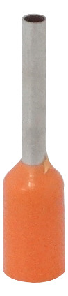 Naranjo 0,5mm2 8/14mm 100-unid Awg22 Ferrules Terminal Aisla
