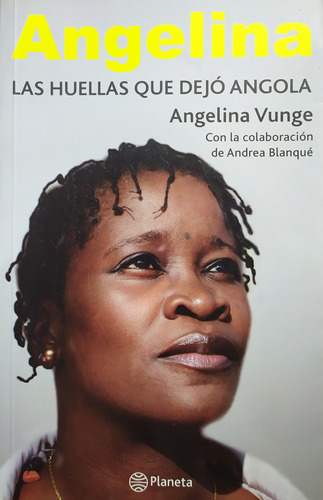 Libros: Angelina Las Huellas Que Dejó Angola