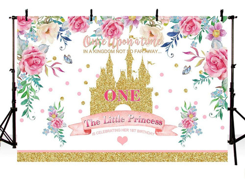 Mehofoto Kingdom Little Princess Cartel Fondo Para Primer Un