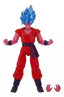 Figura Goku Dragon Ball Ss Azul Kaioken