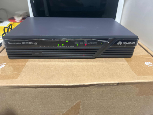 Roteador Huawei Usg2000 -a-gw-w Xdsl Vpn 3g Adsl Cor Cinza