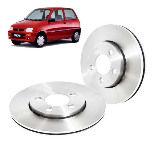  Disco De Freio Daihatsu Cuore - Par Novo